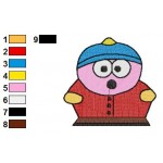 South park Eric Cartman 01 Embroidery Design